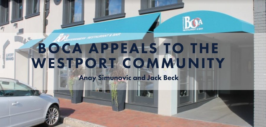 Boca appeals to the Westport community