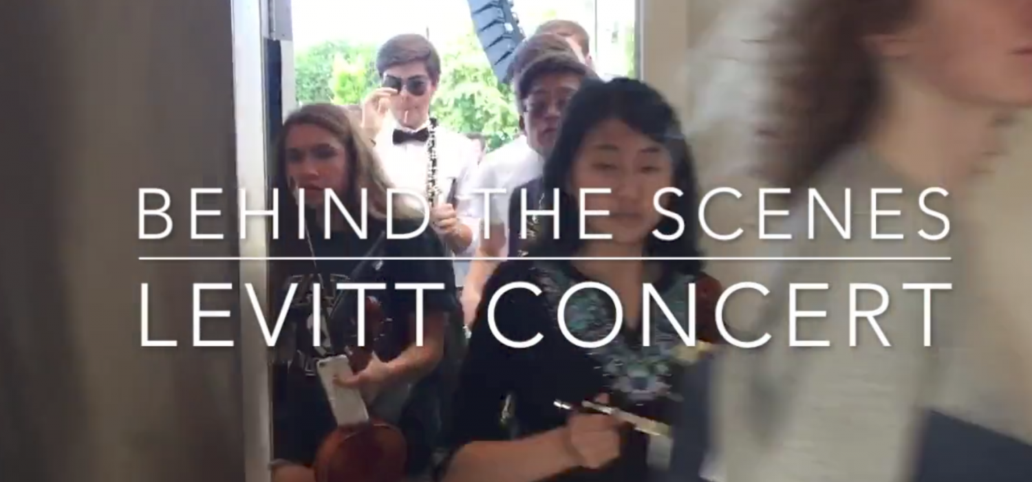 Levitt Concert - Behind the scenes