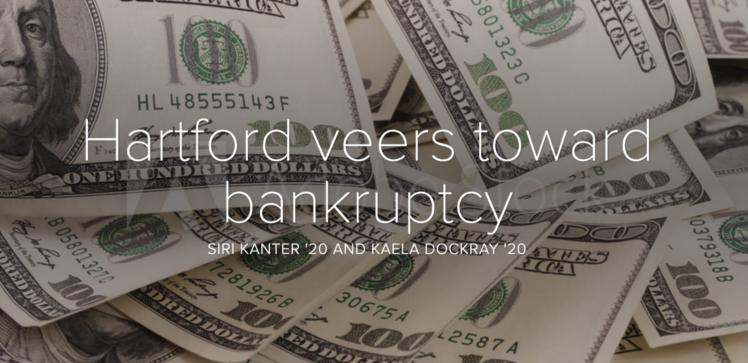 Hartford veers toward bankruptcy