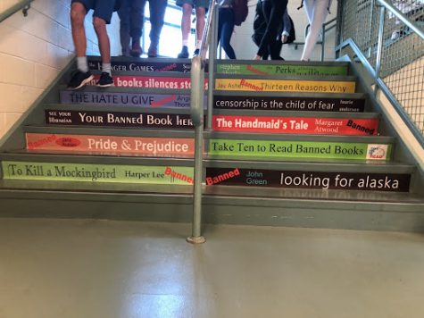 Staples Library promotes banned books in light of National Banned Book Week