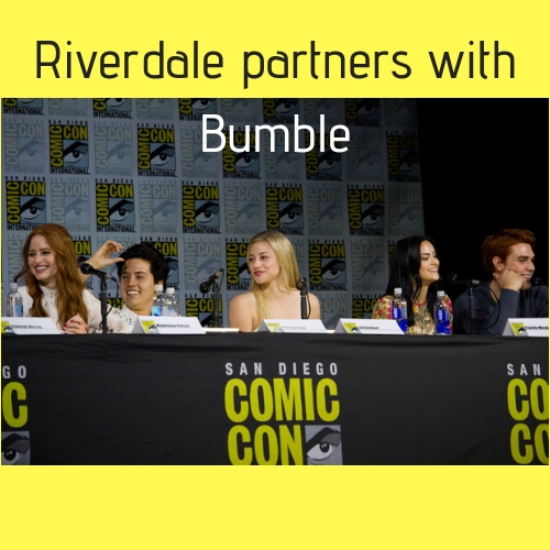 Following the Escape to Riverdale with Bumble Sweepstakes featured on the show, Riverdale continued to promote the dating app through their underage characters.