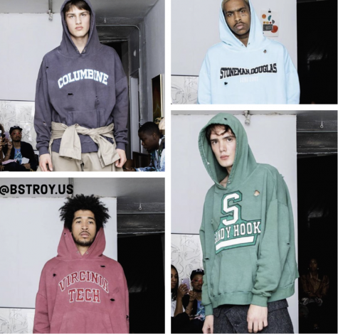 Images of hoodies posted on the brands Instagram page on Sept. 15.
