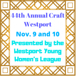 Craft Westport is the largest indoor fine art and craft event in Connecticut, and features beautiful pieces of art and clothing, as well as food and fun.