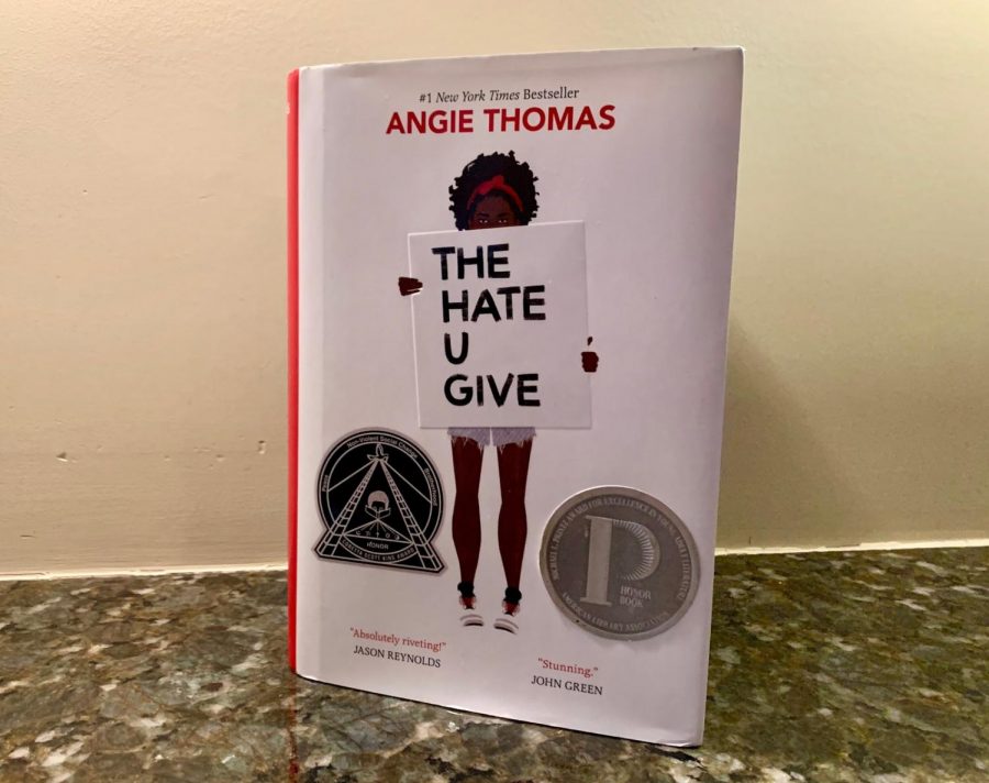 “The Hate U Give” by Angie Thomas is about an inner-city girl struggling with her experience with police brutality.