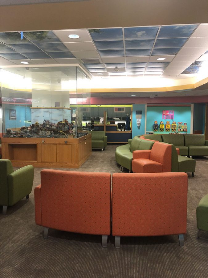 The pediatric waiting room at the Yale New Haven Childrens Hospital lays empty as a result of the coronavirus. 