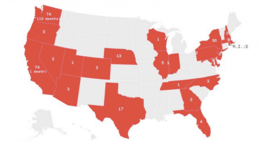 As+March+6%2C+at+least+20+U.S+states+have+had+confirmed+cases+of+COVID-+19%2C+some+resulting+in+deaths.+Residents+of+all+states+are+taking+precautions+to+decrease+the+chance+of+contracting+the+virus.+%0A