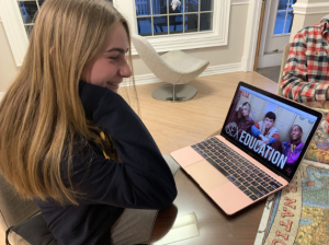 Erica Fanning ’20 finishes the last few episodes of the second season of Sex Education.