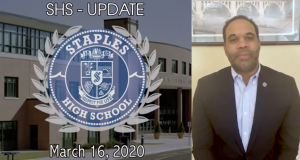 Principal Stafford W. Thomas, Jr. sent out an update to all students on Monday, March 16. He discussed remote learning, noting that students will spend multiple hours a day engaged within online coursework. 