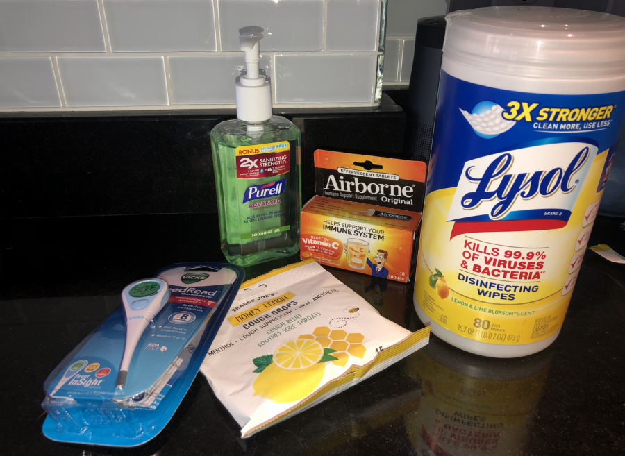 Many households are stocking up on essentials to fight off Coronavirus in hopes of preventing or limiting the spread of the contagious virus. Some items doctors recommend having on hand are thermometers, antibacterial wipes and sprays, cough drops and hand sanitizer.