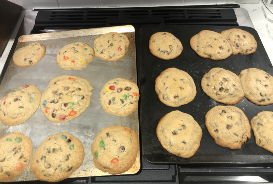 Homemade cookies help pass the time