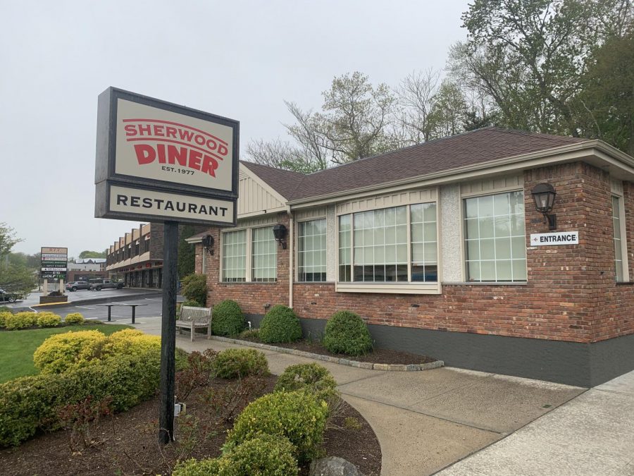 Sherwood dinner is one of many restaurants in Westport offering curbside pickup by utilizing one its smaller parking lot for pickup.