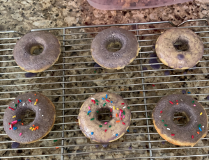 Homemade donuts serve as a great homemade dessert recipe to enjoy with family during quarantine. 