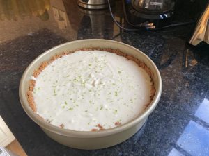 This is an easy to make key lime pie recipe, with graham crackers crust for everyone to enjoy.