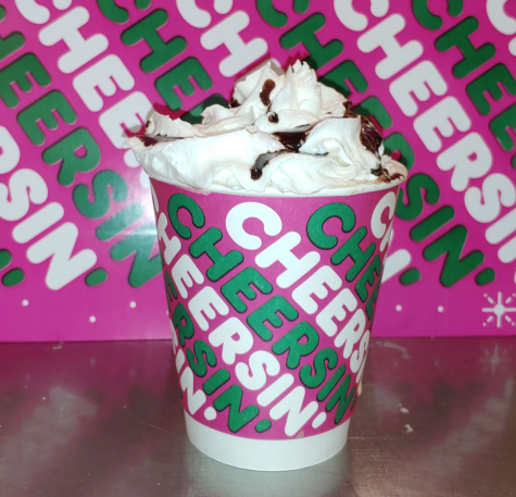 Dunkin Donuts is kicking off the holiday season, with one of their drinks being a hot Peppermint mocha latte. 