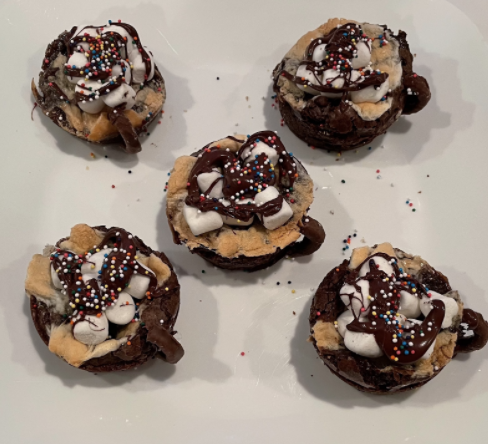 Hot cocoa brownie cups are the perfect treat to boost holiday cheer for both friends and family. 