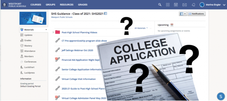 This year brought an unprecedented obstacle for the guidance department as they had to help navigate seniors through the college process while hybrid learning occurred and the ability to help students in person was no longer allowed. 
