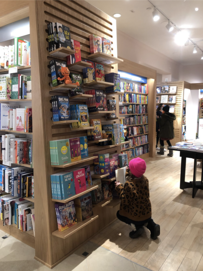 Though the old Barnes & Noble carried many memories, the new one is vibrant and invites Westporters to make new ones downtown. This young reader certainly is!