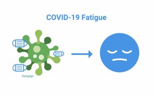 COVID-19 fatigue is a real issue that is negatively impacting adults, teenagers and children. It is important to find ways to counteract this fatigue and avoid acting based on the desire to return to normalcy. 
