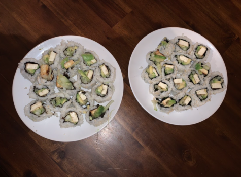 Homemade vegetable sushi is a delicious and simple dinner to make with friends and family. 