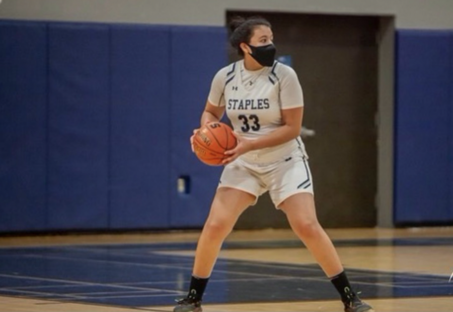 Marley Lopez ’21 is actively playing in her basketball game back in 2020. Her high school career was one of the best experiences for her, but this year, contact tracing suddenly prohibiting her participation in the last basketball game of her career.