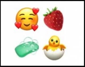 Emojis allow for unusually creative expression and communication among friends and family. 
