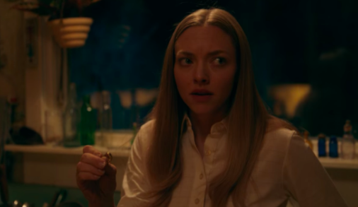 Amanda Seyfried chills viewers as Catherine Claire; her curiosity about the spirits that inhabit her house grows throughout the movie and eventually she is forced to face them.
