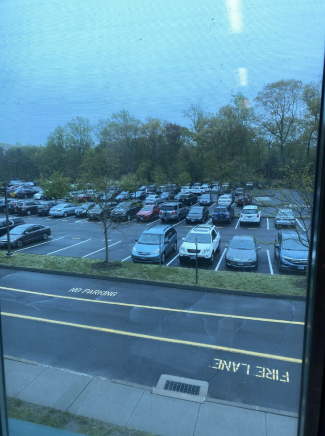 Seniors parking spots are in close proximity to the cafeteria making it easy and accessible for students to get their cars during lunch. 