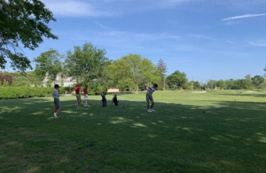 The Longshore Golf Course is a public golf course in Westport where town residents can pay to hit at the driving range or play a round of golf. The Staples golf team practices at the course four days a week, playing nine holes.