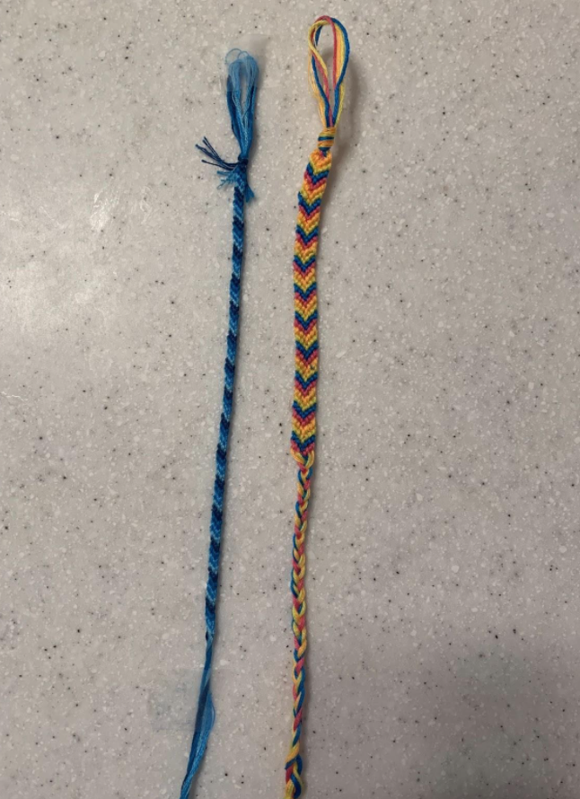 Friendship bracelets are extremely easy to make, and require very few supplies. They are a convenient and entertaining activity for the summer. 