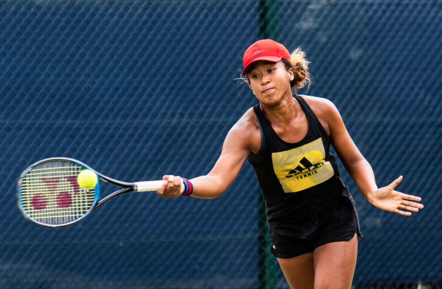 Tennis Player Naomi Osaka receives support from fans after withdrawing from the Australian Open. 
