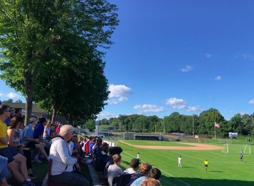 Fans of all ages, from player’s parents to packs of Staples students, came out to support the boys’ soccer team. Many players afterwards felt the crowd played a vital role in their victory. 