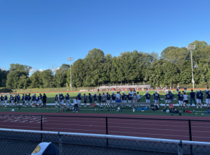 On 9/10, the Staples Wreckers football team took on Trumbull for the home opener football game. They won with a score of 27-20. 