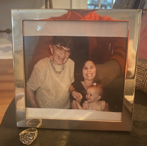 Here is a photo of my great grandmother Betty with my grandma and sister. On the table is the ring she used to wear that my grandma gifted to me. Although I never got to meet her, I am so fortunate to be named after her. 