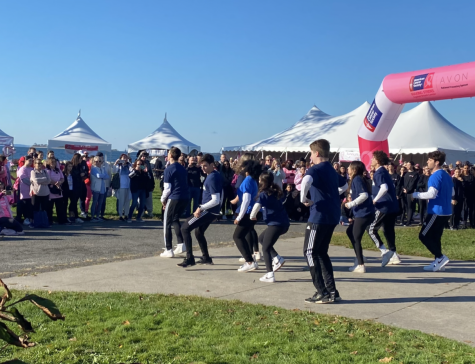 Participating in the Making Strides Against Breast Cancer Walk helps raise awareness