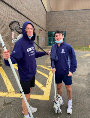 The Staples boys lacrosse team ended their season 14-4. They made it to the FCIAC championship but lost against Darien. They are working hard to make sure they see different results this coming season.
