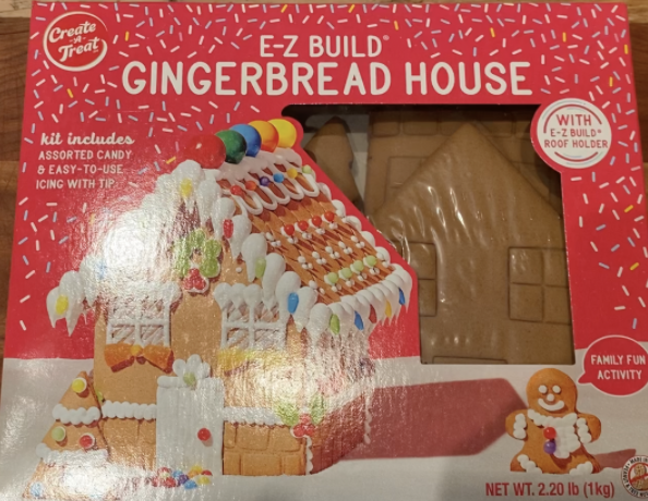 Gingerbread houses are a fun activity for families to do during the winter season to celebrate the upcoming holidays. 