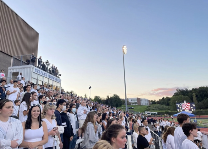Whether it was attending a football game or school-wide dance, Staples students were thankful that their school year was not heavily affected by COVID. 