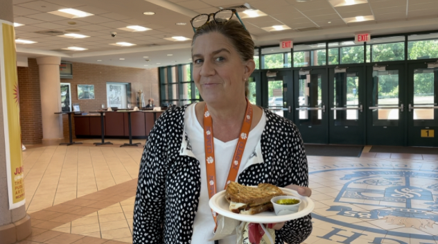 The line for sandwiches at lunch at Staples is often lengthy and filled with people from all corners of the building. School members share their opinions on the sandwiches, and why this lunch item is so special at the school.