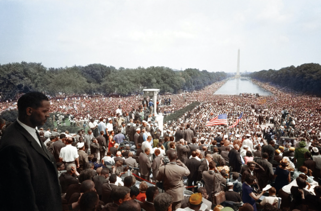 People+gather+at+the+March+on+Washington+in+1963.+AP+African+American+Studies+will+include+material+on+the+civil+rights+movement.+