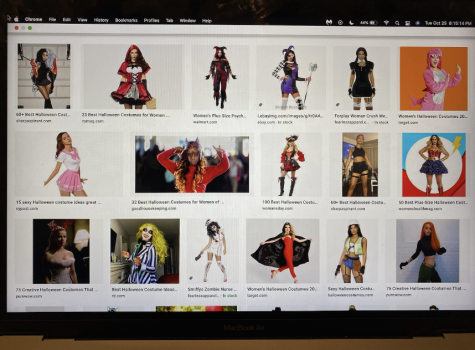 Costumes on the internet display tight, short and revealing costumes, which can have a negative impact on the way teenage girls and women view themselves. 