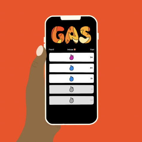 Gas has become another commonly seen social media app on teenagers phones. At Staples currently, the user population is growing daily.