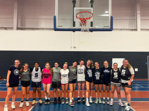 The girls’ basketball team prepares for the season with clinics and fall shootarounds. They will face New Fairfield in their game opener on Dec. 13 at 7 p.m. 