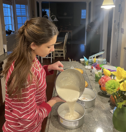 Meehan sells cookies for $4 a cookie and 50 cents for special wrapping. For cakes it varies between $40-$60. It takes Meehan around four hours to complete an order, depending on the dessert. 
