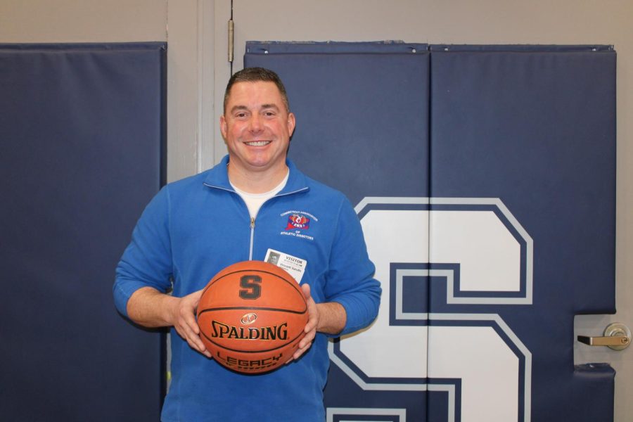 VJ Sarullo will officially begin his role as Staples new athletic director in March of 2023.