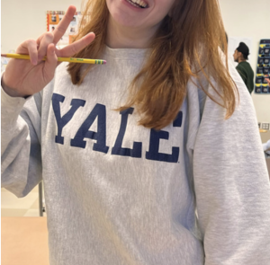 After early college decisions are released, some accepted students decide to wear merchandise from their college during the next school day. However, other seniors—both those accepted to their early colleges and those who were not—disagree with this practice for a variety of reasons.
