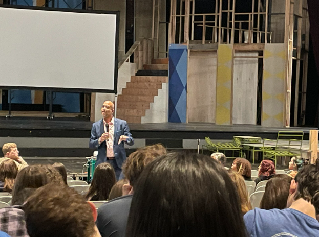 Beauchamp engaged with the audience by talking about his history writing this movie. He also opened up the floor by inviting all members to ask questions about his process. 