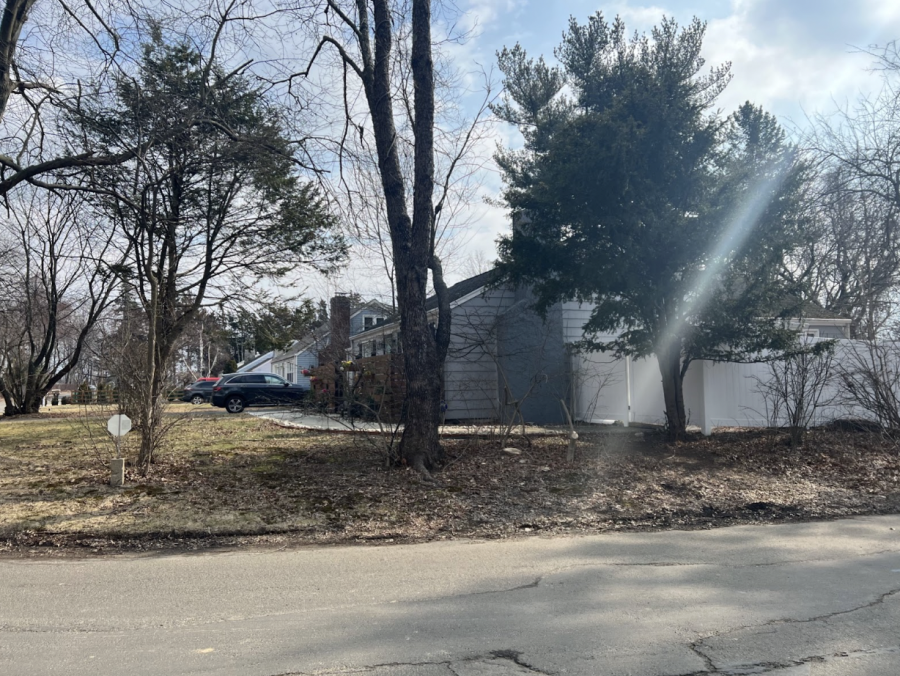 A house at the corner of Hiawatha lane. The old Saugatuck neighborhood lies in the western outskirts of Westport, near the train station. 