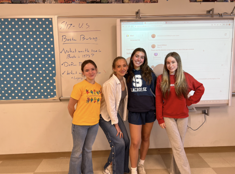 Mr. Willick’s period 2 AP European History class has five remaining juniors for the final month of the 2022-23 school year.