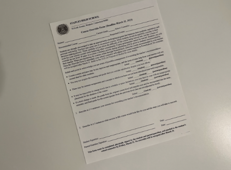 Up until March 31, students had the opportunity to submit an override form to their guidance counselor. This form enabled them to request a level advancement from the class their teacher had initially recommended for them.