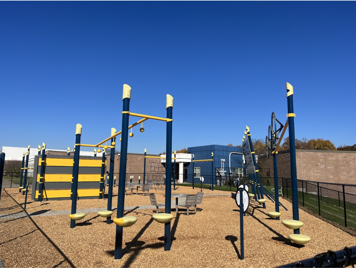 The+Fitcore+playground+at+Bedford+Middle+School+has+been+finished.+The+structure+will+become+available+to+the+community+once+the+students+and+staff+have+been+trained+on+its+components+and+safety+protocols.+